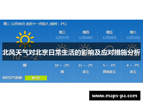 北风天气对北京日常生活的影响及应对措施分析